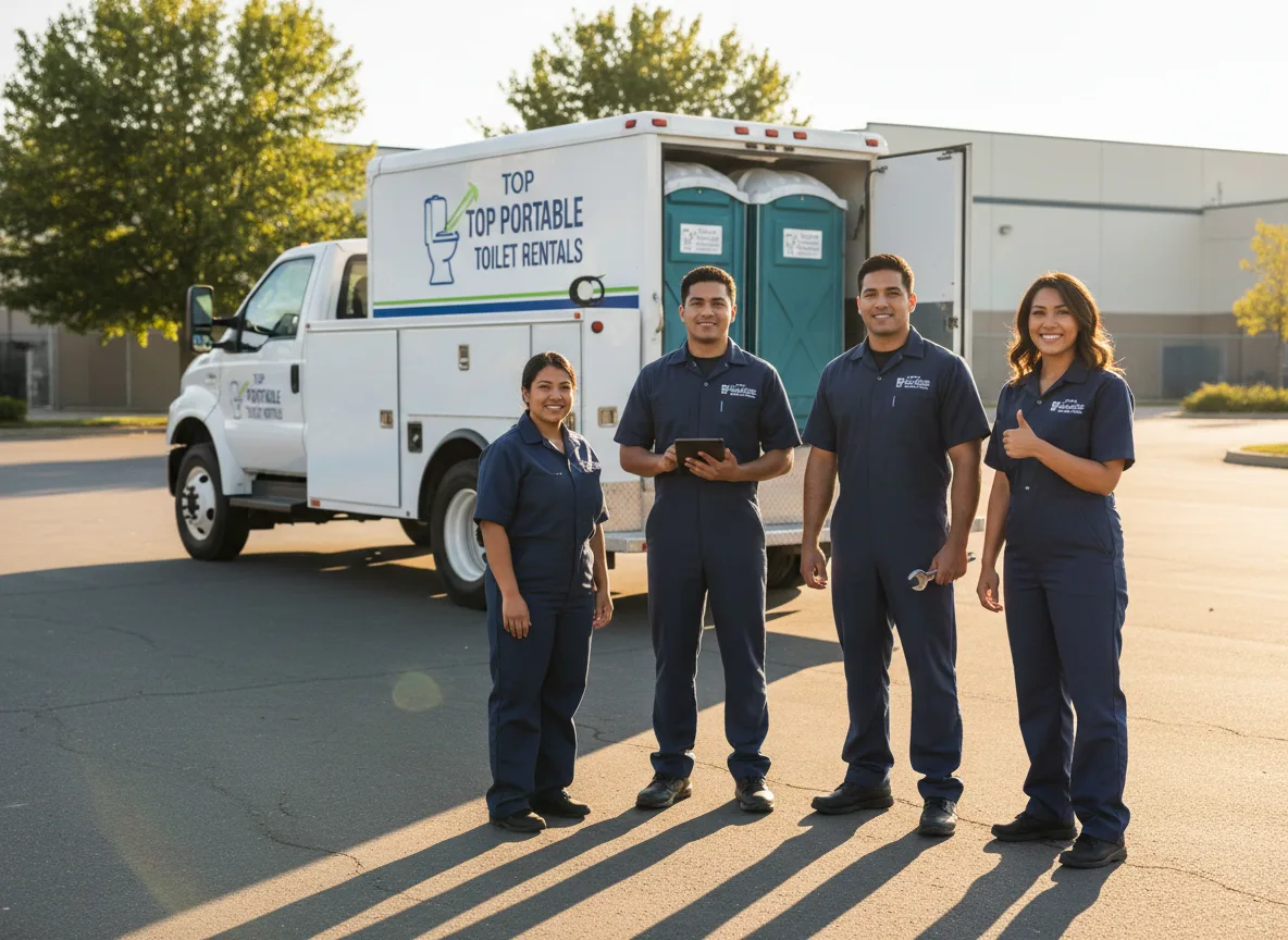 Short Term Porta Potty Rental company in Rhome, TX